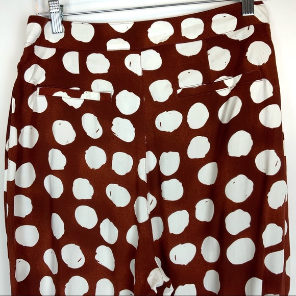 Urban Outfitters Red Uo Dara Pleated Trouser Pant - Picture 10 of 12